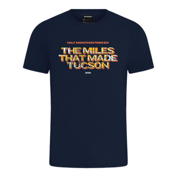 Tucson Half Marathon Finisher Men's 365 Eco Tee Thumbnail