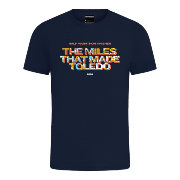 Toledo Half Marathon Finisher Men's 365 Eco Tee Thumbnail