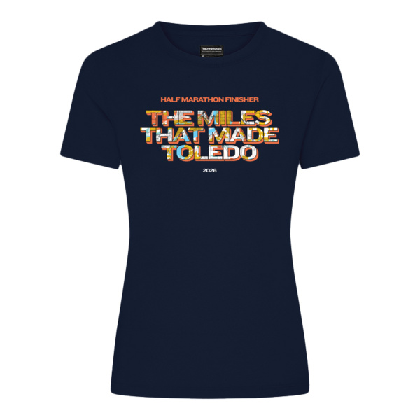 Toledo Half Marathon Finisher Women's 365 Eco Tee Thumbnail