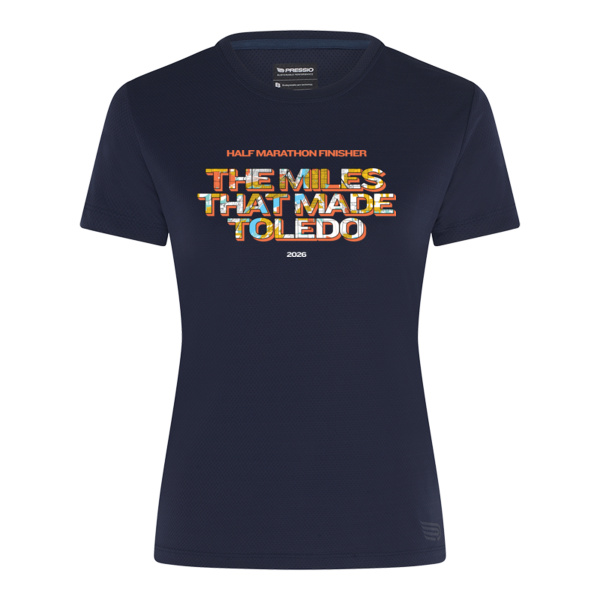 Toledo Half Marathon Finisher Women's Sustain Tee Thumbnail