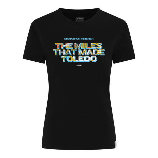 Toledo Marathon Finisher Women's 365 Eco Tee Thumbnail